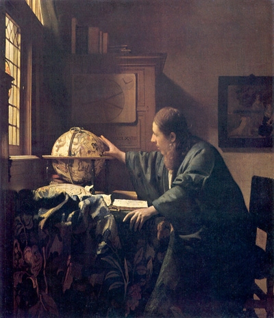 Vermeer, the Astronomer (Louvre Museum)