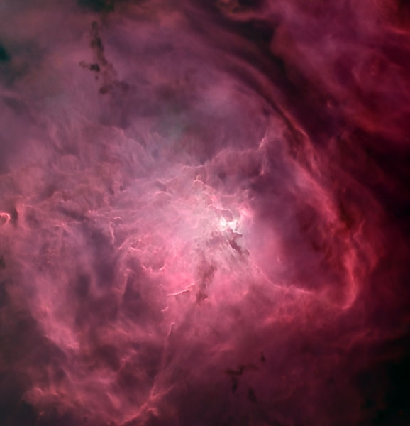 lagoon nebula stellar nursery